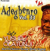 Yusufu Olatunji Adegbenro Vol. 33 CD
