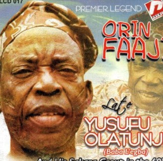 Yusufu Olatunji Orin Faaji CD