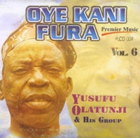 Yusufu Olatunji Oye Kani Fura Vol. 6 CD