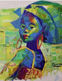 Art & Crafts Painting African Art, Painting, Beautiful I.