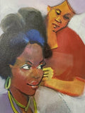 Art & Crafts Painting African Art, Painting, Celebration II