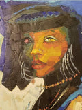 Art & Crafts Painting African Art, Painting, Elegance II