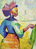 Art & Crafts Painting African Art, Painting, Elegance V.