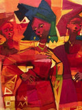 Art & Crafts Painting African Art, Painting, Elegance X.