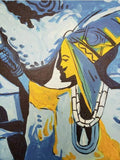 Art & Crafts Painting African Art, Painting, His Highness I.