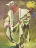 Art & Crafts Painting African Art, Painting, His Majesty I