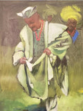 Art & Crafts Painting African Art, Painting, His Majesty I
