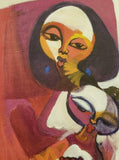 Art & Crafts Painting African Art, Painting, Mother And Daughter I