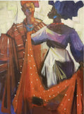 Art & Crafts Painting African Art, Painting, My Woman 1
