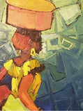 Art & Crafts Painting African Art, Painting, Our Daughter I