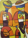 Art & Crafts Painting African Art, Painting, Our World I