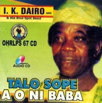 Ik Dairo Talo Sope CD – Afro Crafters