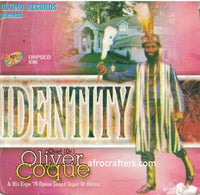 Oliver De Coque Identity CD