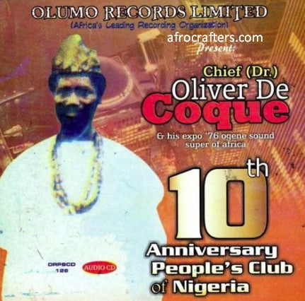 Oliver De Coque Peoples Club 10th CD